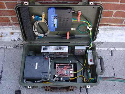 Pelican Case with Components